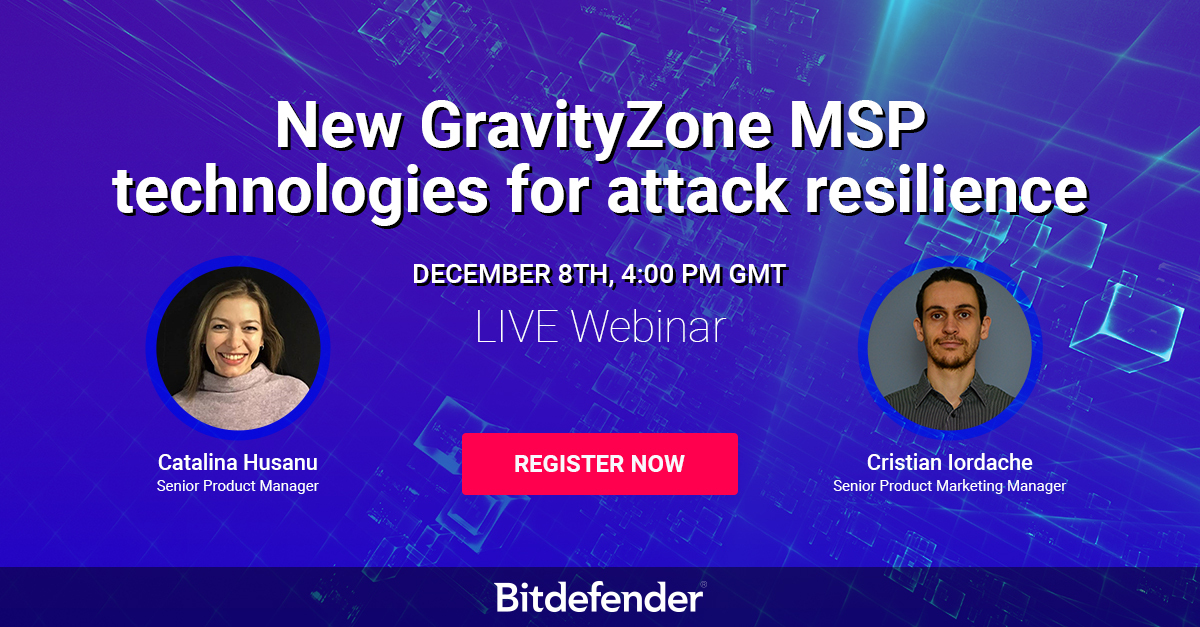 New GravityZone MSP technologies for attack resilience